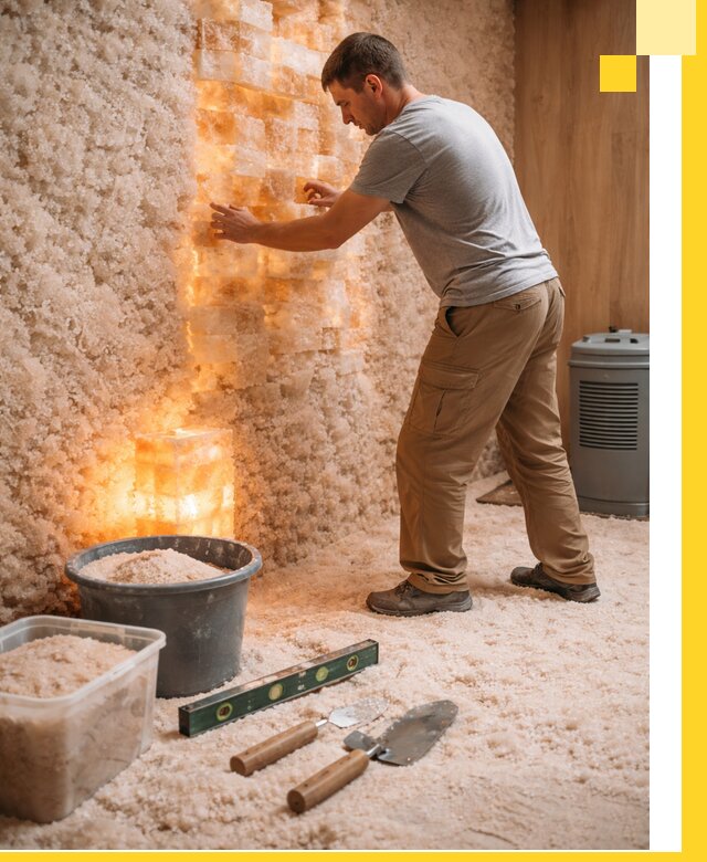 Проектирование и монтаж соляных комнат в Чебоксарах под ключ