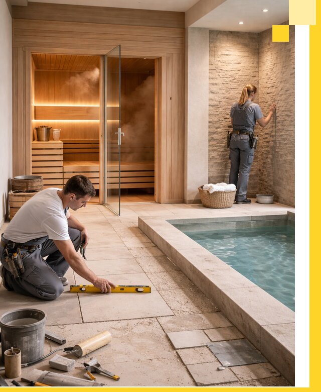 Комплексный дизайн и отделка интерьеров SPA под ключ в Чебоксарах